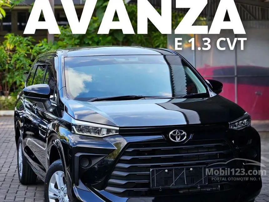 Jual Mobil Toyota Avanza 2023 E 1.3 di Banten Automatic MPV Hitam Rp 218.800.000