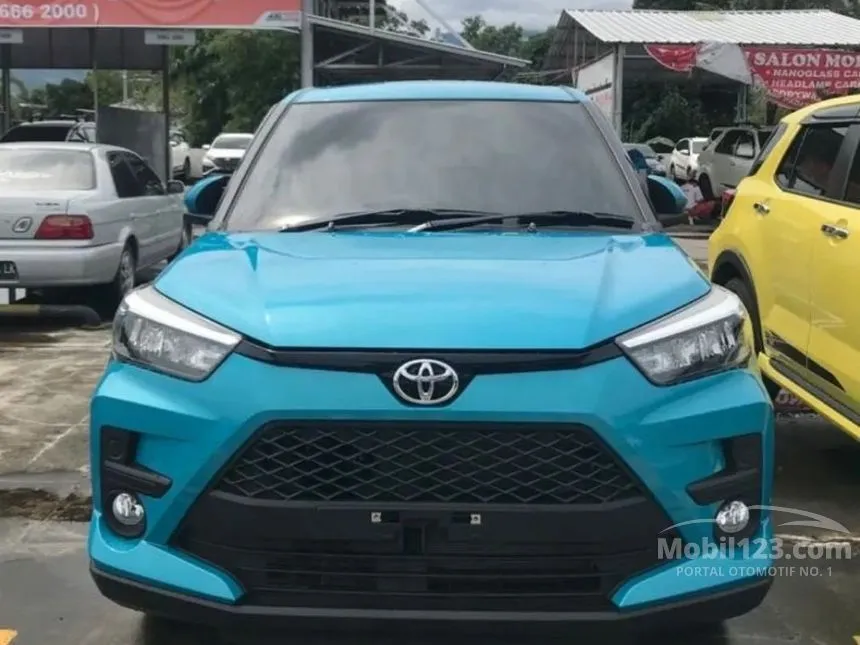 Jual Mobil Toyota Raize 2024 GR Sport 1.0 di DKI Jakarta Automatic Wagon Biru Rp 265.000.000