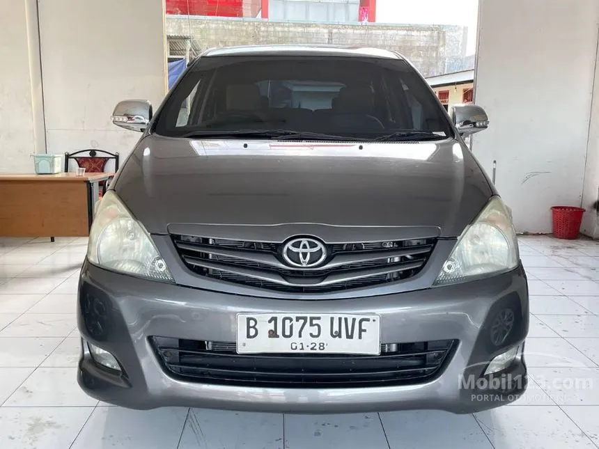 Jual Mobil Toyota Kijang Innova 2009 G 2.0 di Jawa Barat Automatic MPV Abu