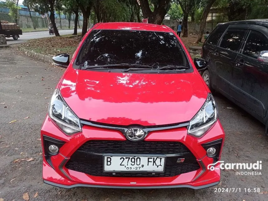 Jual Mobil Toyota Agya 2022 GR Sport 1.2 di Jawa Barat Automatic Hatchback Merah Rp 133.000.000