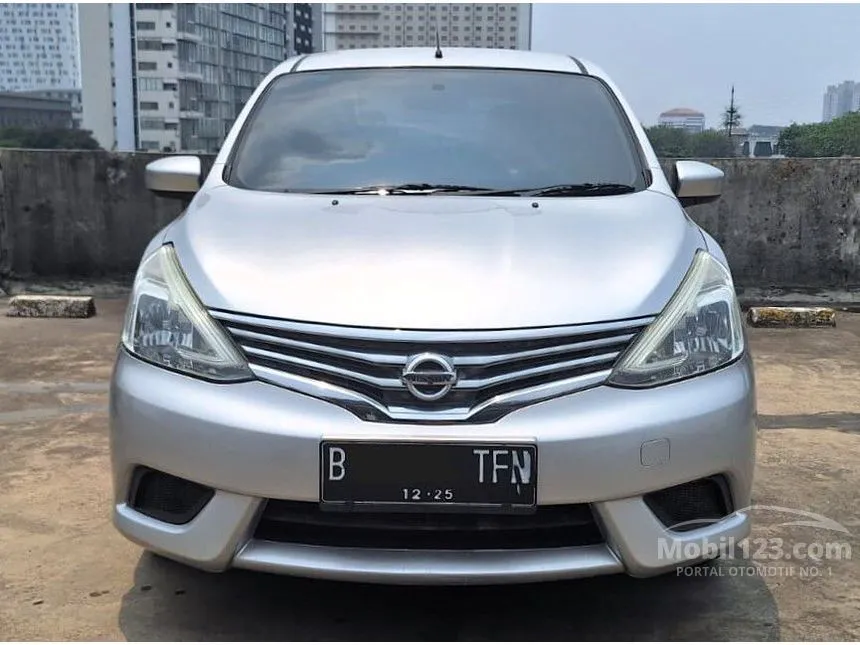 Jual Mobil Nissan Grand Livina 2015 SV 1.5 di Banten Manual MPV Silver Rp 95.000.000