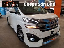 FREE GST 2016 TOYOTA VELLFIRE 3.5 VL FULL SPEC - JBL 17 SPEAKER - SURROUND CAMERA - ROOF - FULL LEATHER SEAT - LOCAL AP - UNREG 16