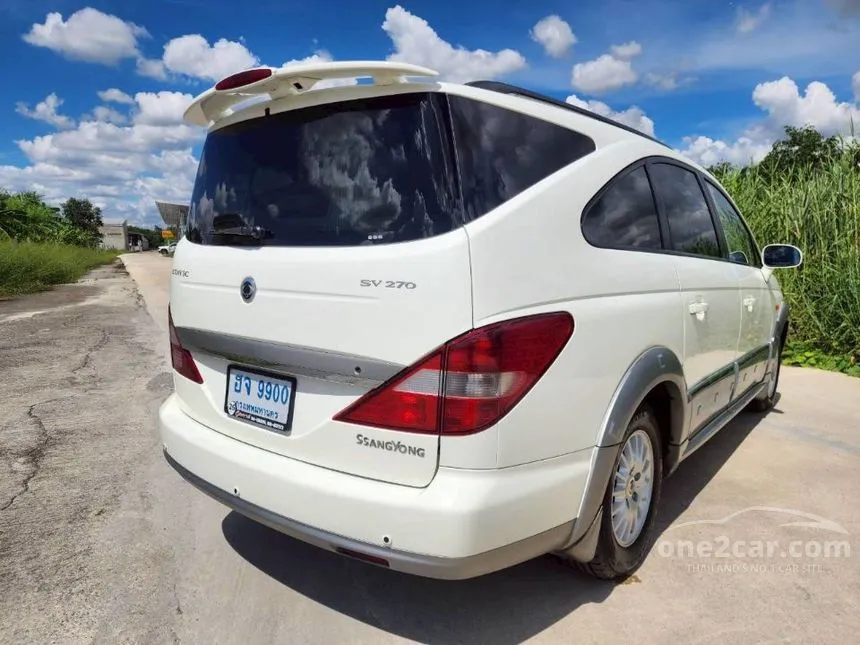 2007 Ssangyong STAVIC SV270 Wagon