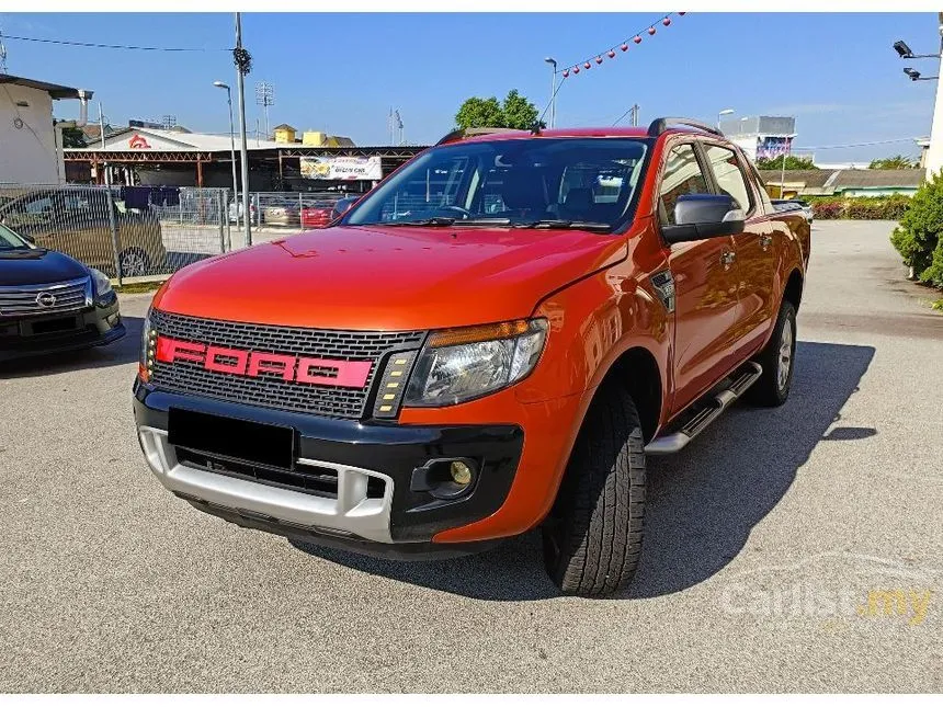 2013 Ford Ranger Wildtrak Dual Cab Pickup Truck