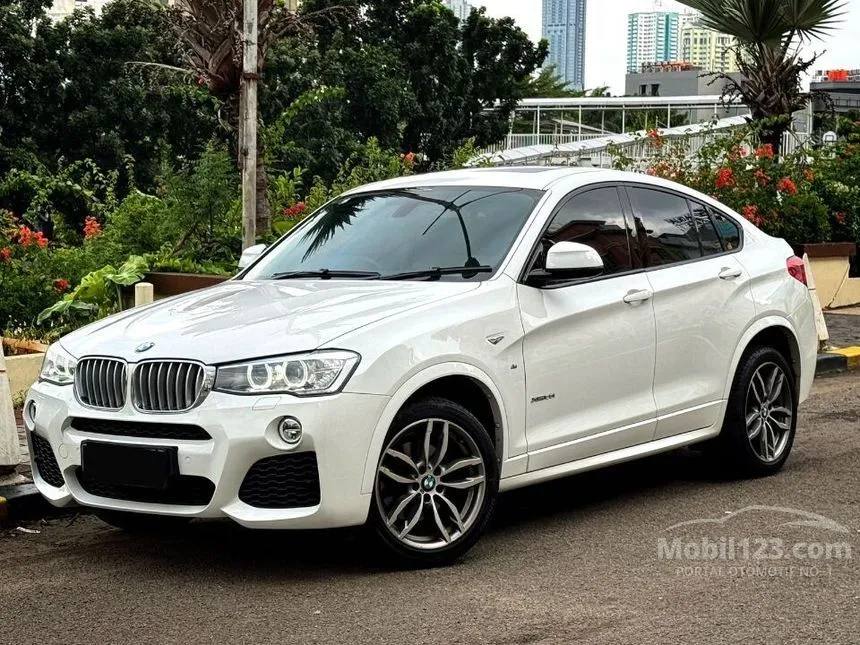 Jual Mobil BMW X4 2016 xDrive28i M Sport 2.0 di DKI Jakarta Automatic SUV Putih Rp 488.000.000