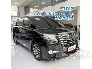 2016 Toyota Alphard 2.5 GSC Package MPV Premium Sound CBU Black Hitam G SC 2017