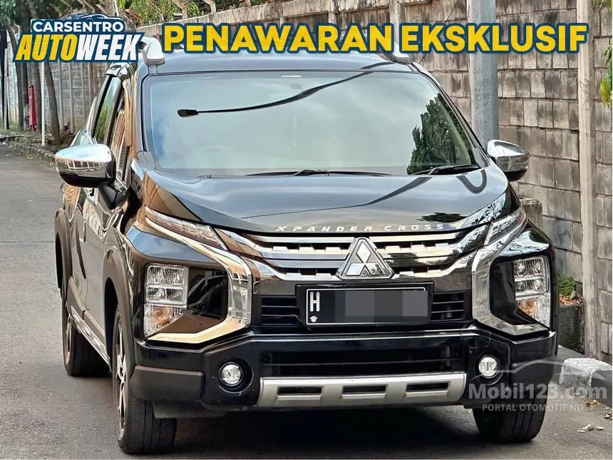 Jual Mobil Mitsubishi Xpander 2021 CROSS Premium Package 1.5 di Jawa Tengah Automatic Wagon Hitam Rp 259.000.000