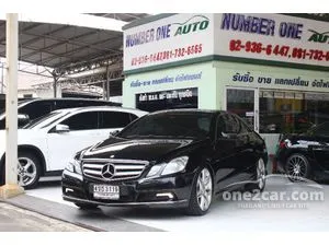 2011 Mercedes-Benz E250 1.8 Avantgarde BlueEFFICIENCY Coupe