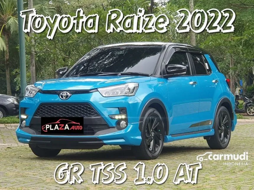 Jual Mobil Toyota Raize 2022 GR Sport TSS 1.0 di DKI Jakarta Automatic Wagon Biru Rp 202.000.000