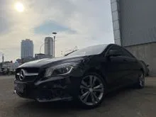 2014 Mercedes-Benz CLA200 1.6 Urban Coupe TOTAL DP 85JT Black On Black Km 42Rb Super Low Service Record Kondisi Mulus Like New TOTAL DP RINGAN