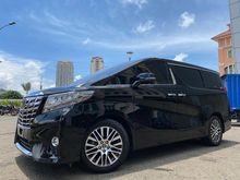 ALPHARD 2.5 G ATPM 2016 BLACK ON BEIGE TDP 150JT