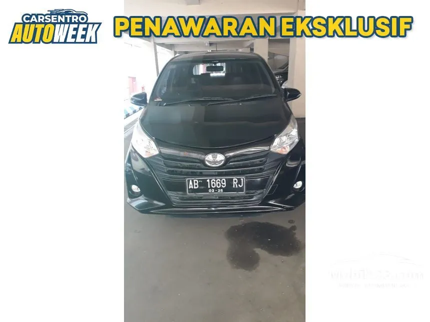 Jual Mobil Toyota Calya 2020 G 1.2 di Yogyakarta Manual MPV Hitam Rp 125.000.000