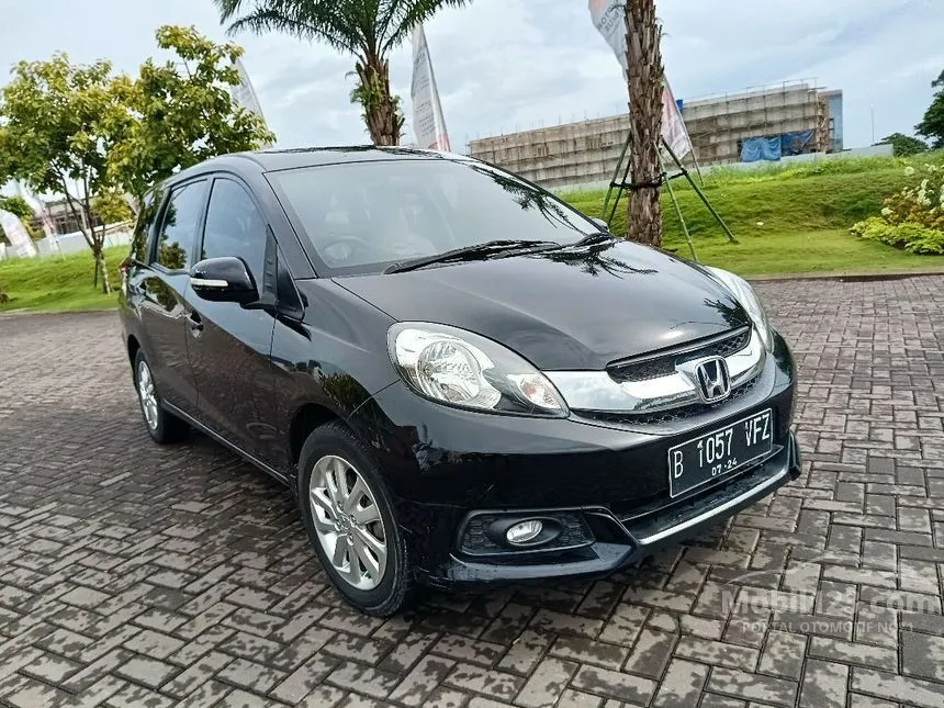 Jual Mobil Honda Mobilio 2014 E 1.5 di Banten Automatic MPV Hitam Rp 129.000.000