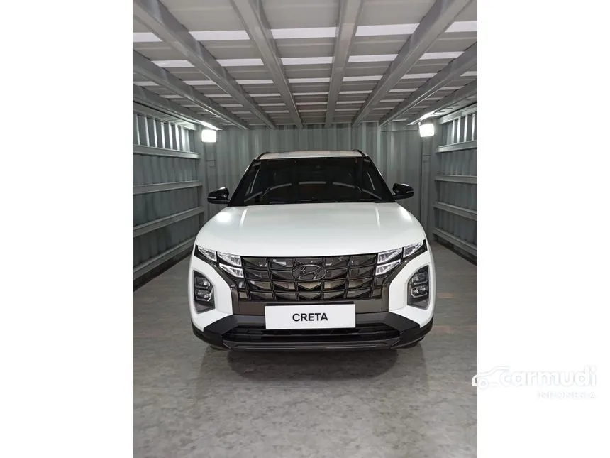 Jual Mobil Hyundai Creta 2024 Alpha 1.5 di Banten Automatic Wagon Putih Rp 383.000.000