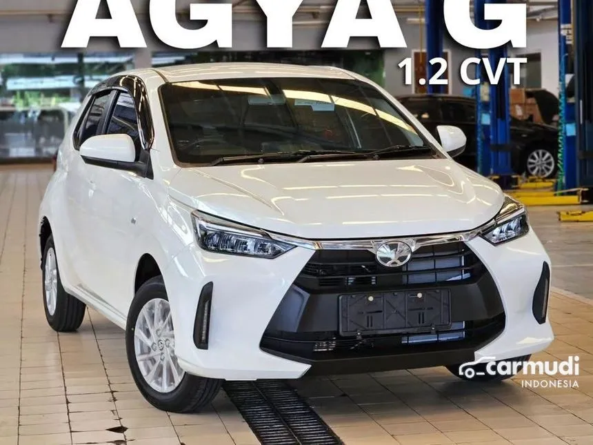 Jual Mobil Toyota Agya 2024 G 1.2 di DKI Jakarta Automatic Hatchback Putih Rp 160.400.000