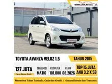 2015 Toyota Avanza 1.5 Veloz MPV Matic Putih Kondisi Siap Pakai Unit Terawat