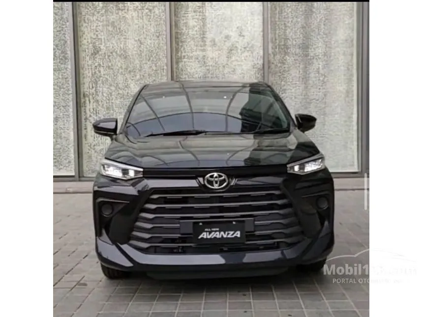Jual Mobil Toyota Avanza 2024 E 1.3 di Banten Manual MPV Hitam Rp 213.100.000