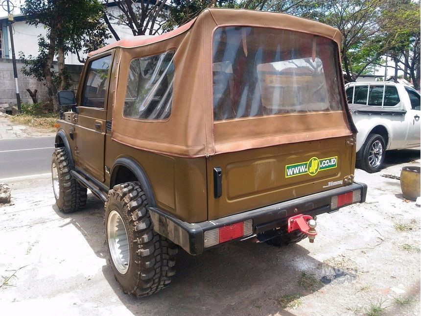 Jual Mobil Suzuki Jimny 1990 1.0 di Jawa Timur Manual Jeep Coklat Rp 50