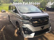 2015 Toyota Vellfire 3.5 VL Full Spec Unregistered Like New Car Condition
