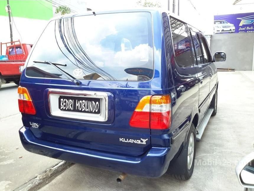 Jual Mobil Toyota Kijang 2003 LGX 2.0 di DKI Jakarta Manual MPV Biru Rp