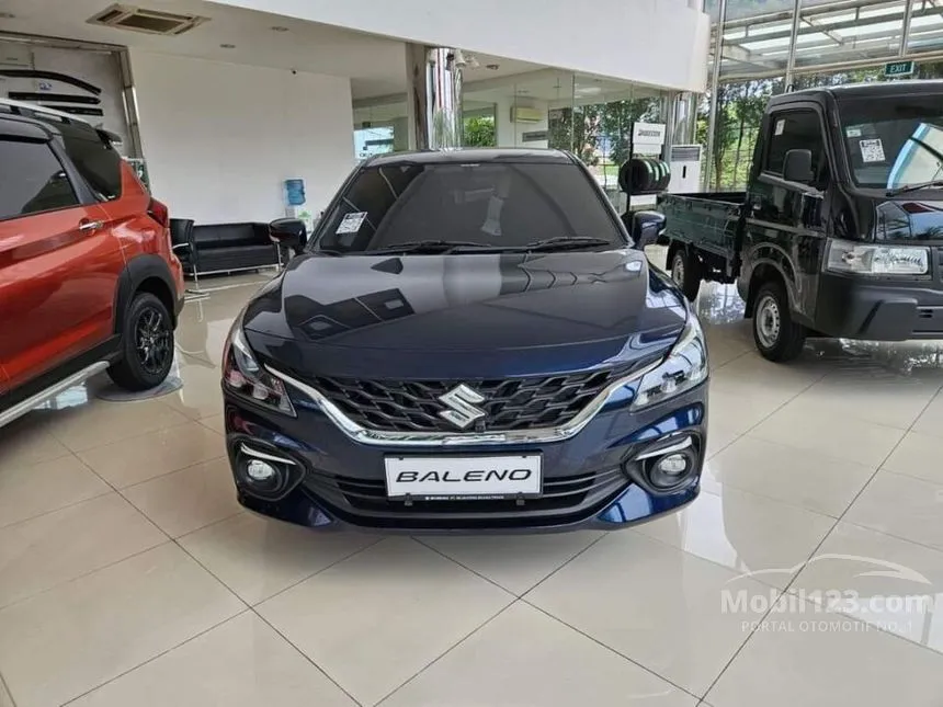 Jual Mobil Suzuki Baleno 2024 1.5 di Jawa Barat Automatic Hatchback Biru Rp 283.900.000