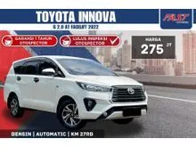 2022 Toyota Kijang Innova 2.0 G MPV FACELIFT BENSIN AT LOW KM.27RB & PAJAK PANJANG