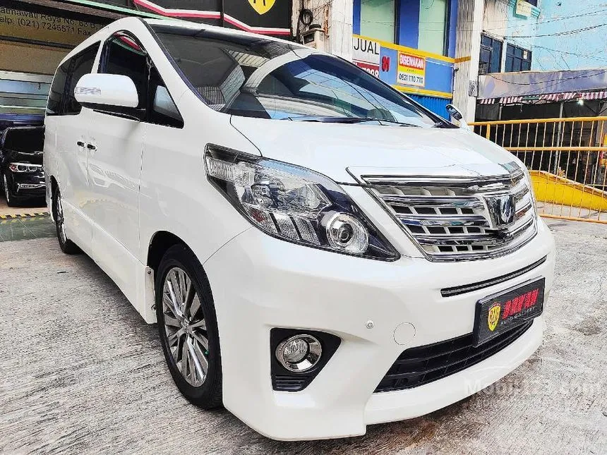 Jual Mobil Toyota Alphard 2013 S 2.4 di DKI Jakarta Automatic MPV Putih Rp 288.000.000