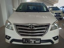 Toyota Kijang Innova 2.0 G Luxury 2015 MT white like new