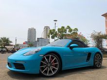 PORSCHE BOXSTER 2.5 S 718 SERIES 2016 2017 MIAMI BLUE ON BLACK CONVERTIBLE ATPM TDP 525JT