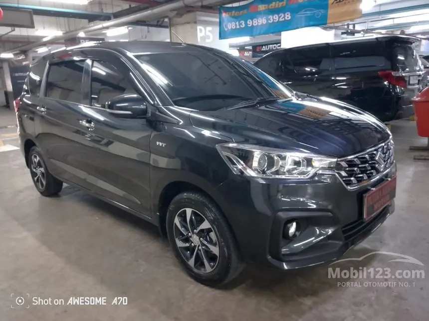 Jual Mobil Suzuki Ertiga 2022 Hybrid GX 1.5 di DKI Jakarta Automatic MPV Hitam Rp 199.000.000