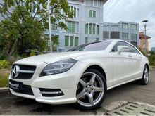 2013 Mercedes-Benz CLS350 3.5 AMG Coupe Nik2013 White On Saddle Brown Km20rb Antik Sunroof Dynamic Seat PBD #AUTOHIGH #BEST OFFER