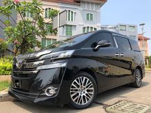 2016 Toyota Vellfire 2.5 G ATPM BLACK ON BLACK