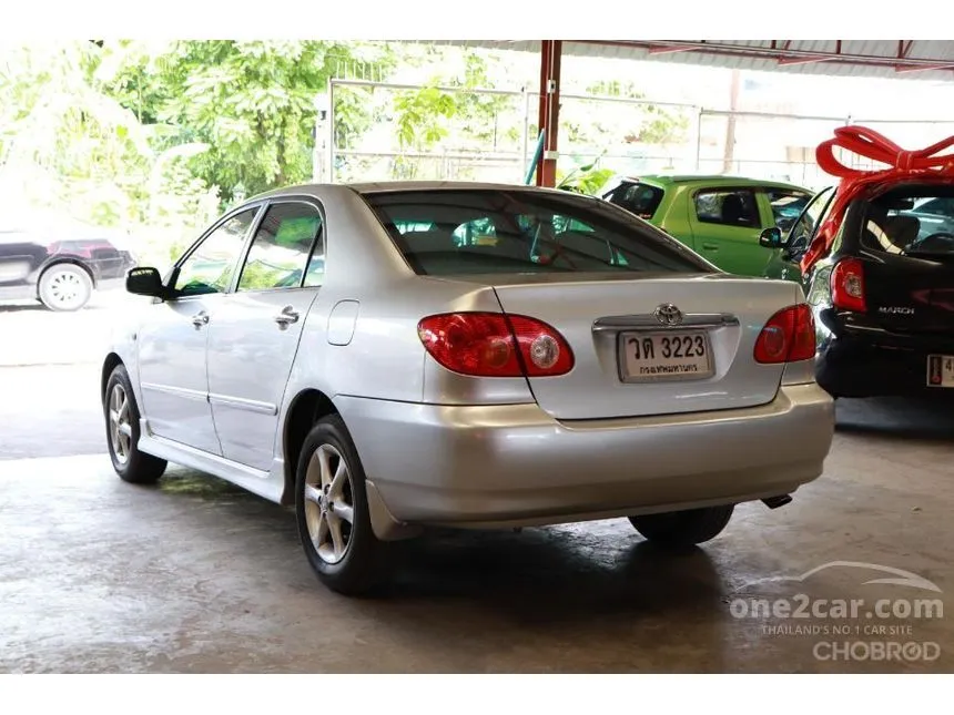 2003 Toyota Corolla Altis E Sedan