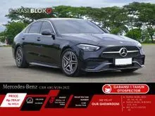 2022 Mercedes-Benz C300 2.0 AMG Line Sedan (Faktur 2023) Odo 31 Rb (TDP MINIM) Kondisi Mulus Mercy C300 W206 AMG M254 EQ-Boost