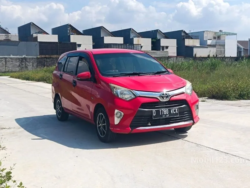 Jual Mobil Toyota Calya 2016 G 1.2 di Jawa Barat Automatic MPV Merah Rp 111.000.000