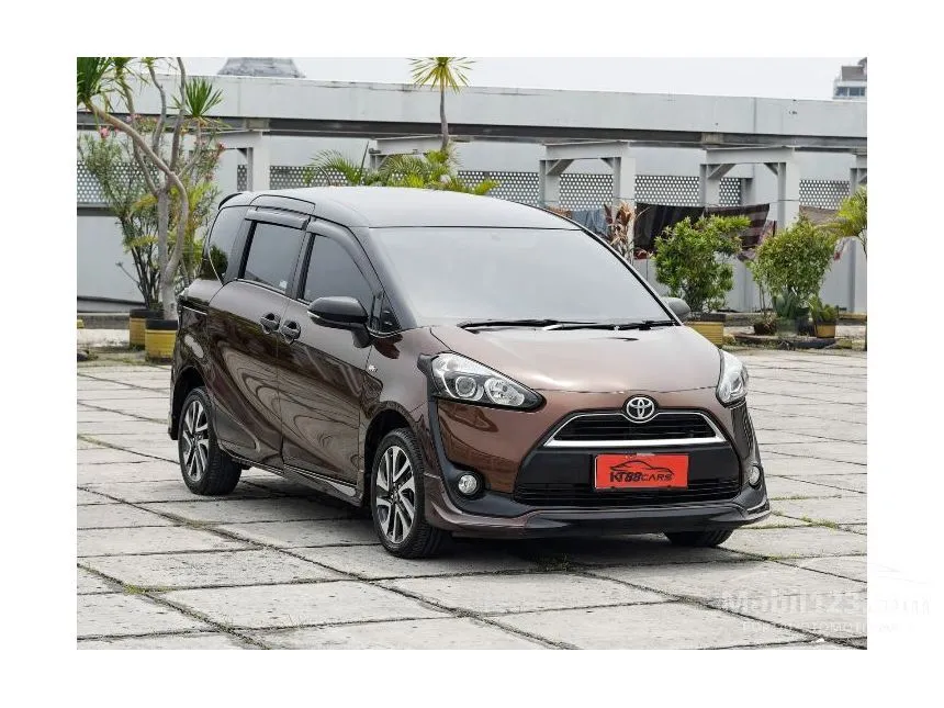 Jual Mobil Toyota Sienta 2017 V 1.5 di DKI Jakarta Automatic MPV Coklat Rp 160.000.000