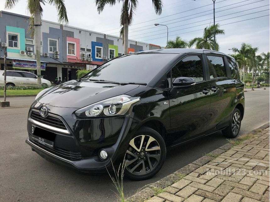 Jual Mobil Toyota Sienta 2017 V 1.5 di DKI Jakarta Automatic MPV Hitam