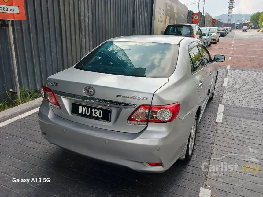 2013 Toyota Corolla Altis G Sedan