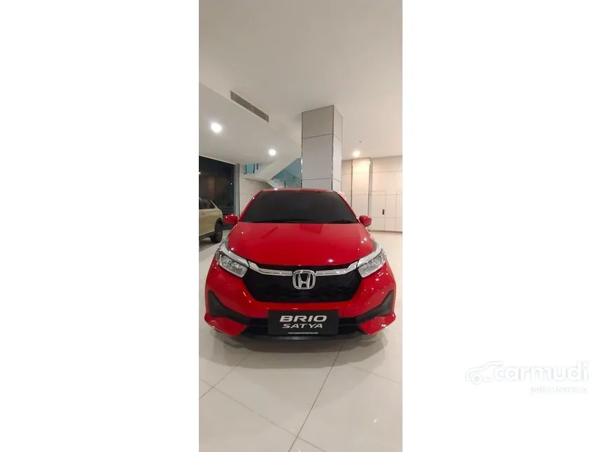 Jual Mobil Honda Brio 2024 E Satya 1.2 di DKI Jakarta Automatic Hatchback Merah Rp 100.000.000