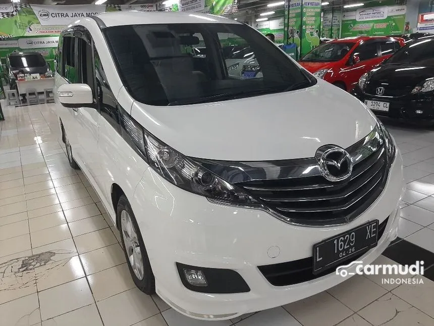 Jual Mobil Mazda Biante 2015 2.0 SKYACTIV A/T 2.0 di Jawa Timur Automatic MPV Putih Rp 190.000.000