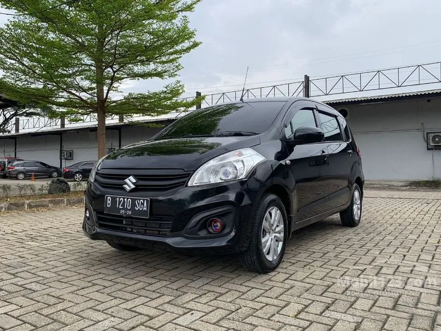 Jual Mobil Suzuki Ertiga 2015 GL 1.4 di DKI Jakarta Automatic MPV Hitam Rp 118.000.000