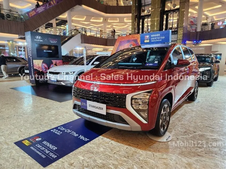 Jual Mobil Hyundai Stargazer 2024 Prime 1.5 di DKI Jakarta Automatic Wagon Merah Rp 260.000.000