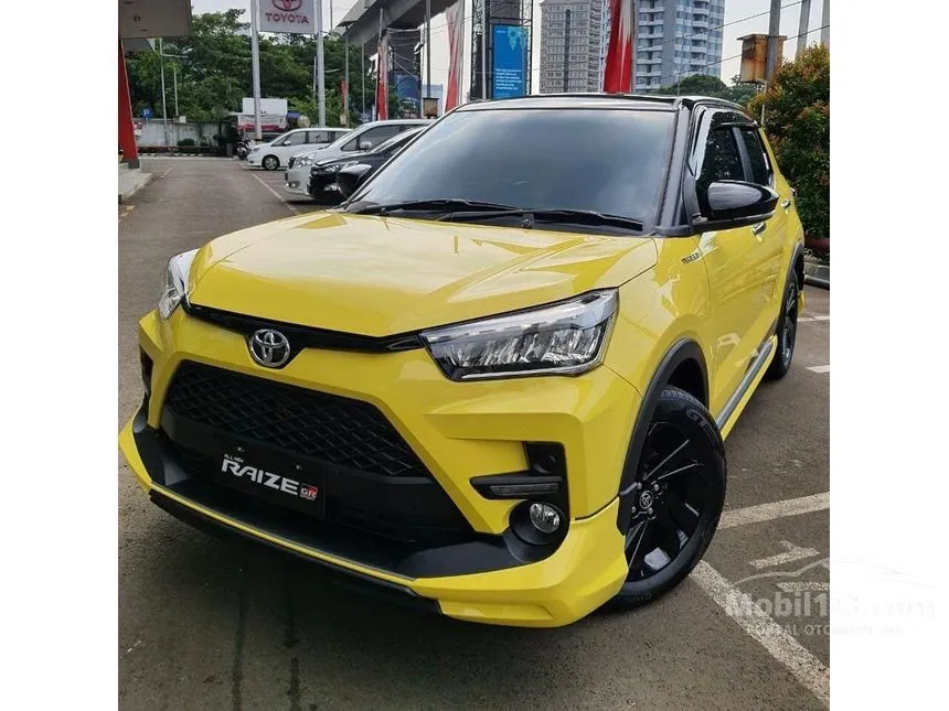 Jual Mobil Toyota Raize 2024 GR Sport 1.0 di Banten Automatic Wagon Kuning Rp 270.000.000