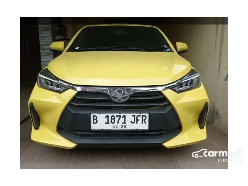 Jual Mobil Toyota Agya 2023 G 1.2 di DKI Jakarta Manual Hatchback Kuning Rp 146.000.000