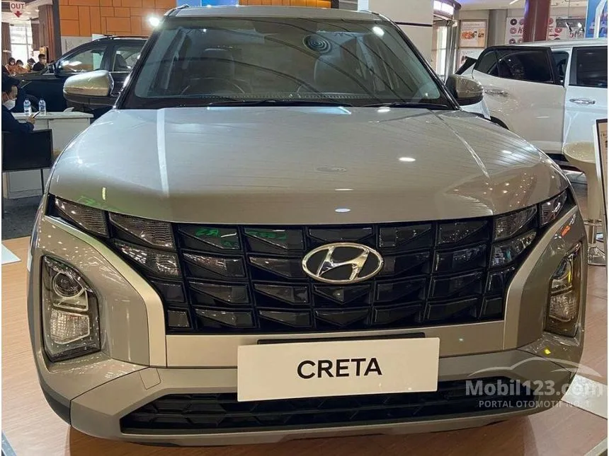 Jual Mobil Hyundai Creta 2024 Trend 1.5 di Banten Automatic Wagon Silver Rp 308.000.000