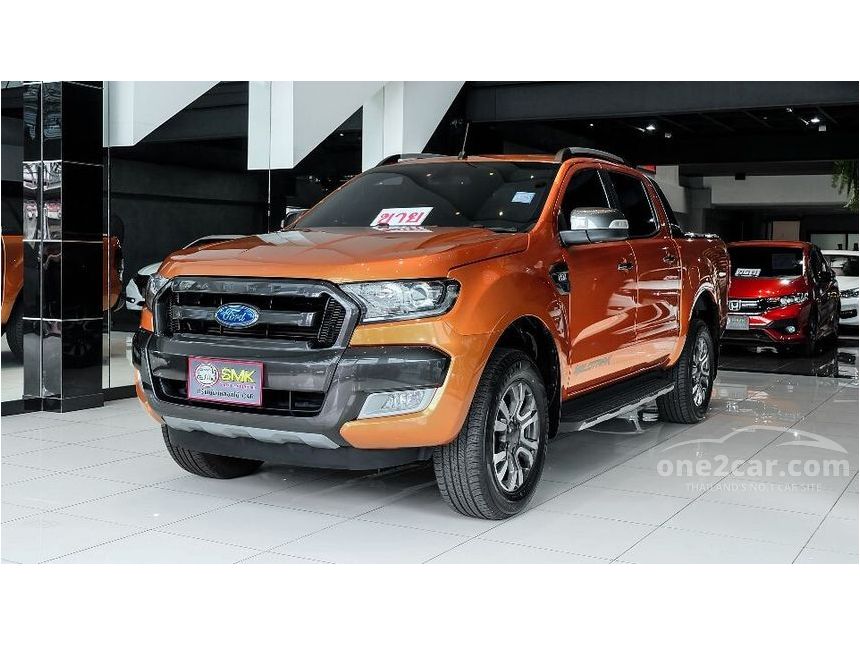 Ford Ranger 2016 Hi-Rider WildTrak 2.2 in ภาคใต้ Automatic Pickup สีส้ม ...