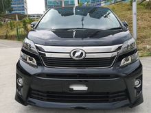 Down Payment Refundable - 2014 Toyota Vellfire 2.4 Z Golden Eyes MPV
