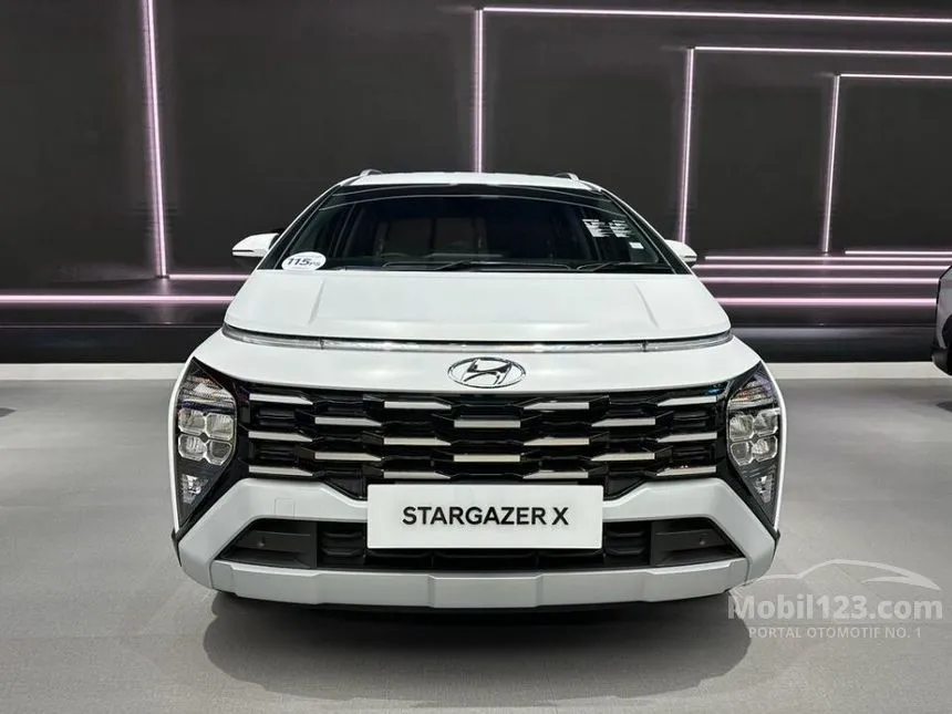 Jual Mobil Hyundai Stargazer X 2023 Prime 1.5 di Banten Automatic Wagon Putih Rp 336.200.000