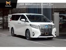 2016 Toyota ALPHARD 2.5 (ปี 15-23) Hybrid G F-Package E-Four 4WD Van