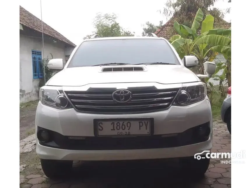 Jual Mobil Toyota Fortuner 2013 G 2.5 di Jawa Timur Manual SUV Putih Rp 256.000.000